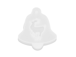 Molde De Silicona Para Crear Un Colgante De Árbol De Navidad Flexible Y Reutilizable.