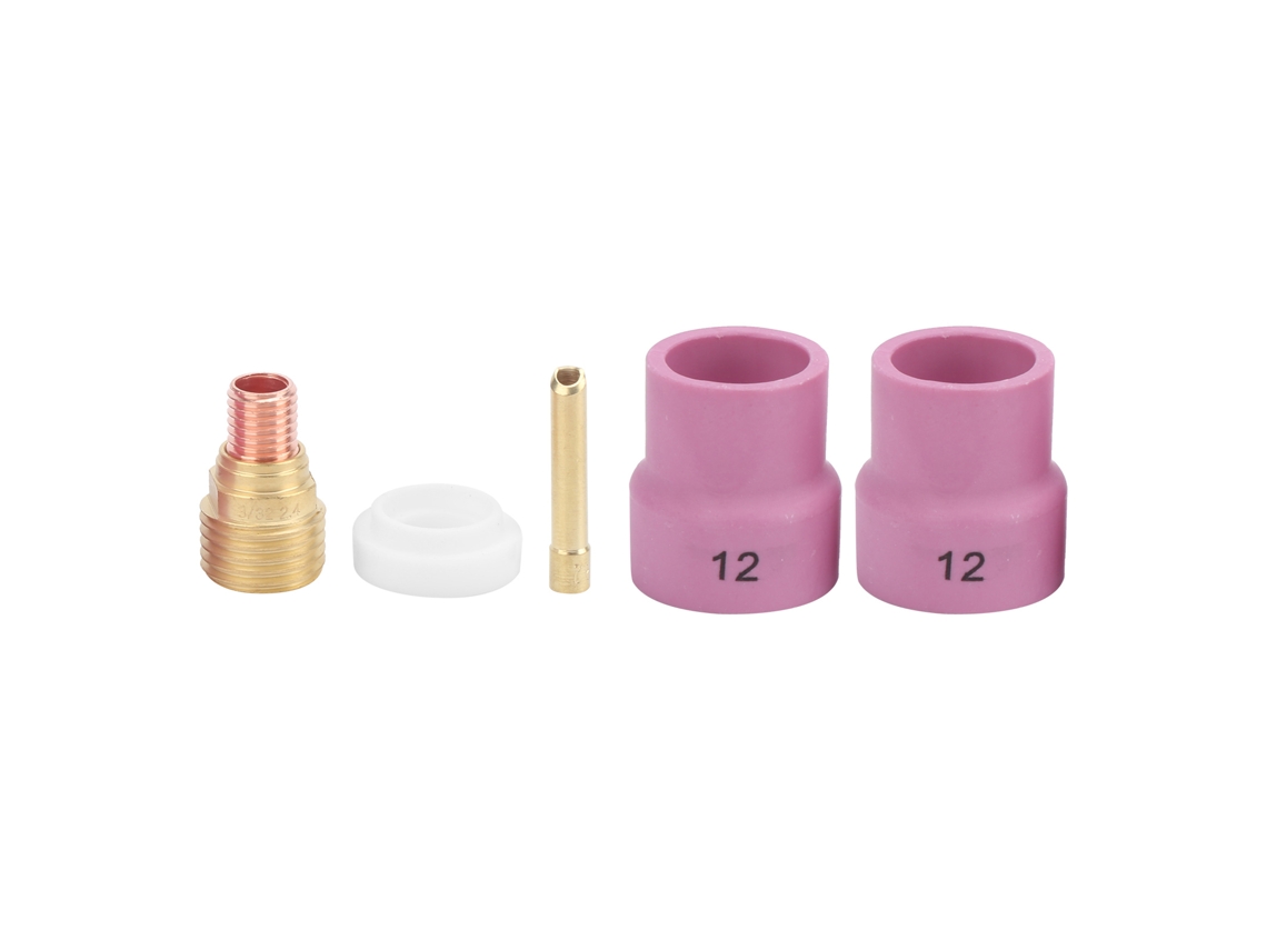 Juego De Copas De Soldadura De Cerámica De Alúmina Para Accesorios De Soldadura Refrigerados Por Aire Wp9/20
