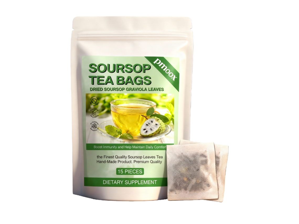 Té natural de hojas de guanábana (sin azúcar)