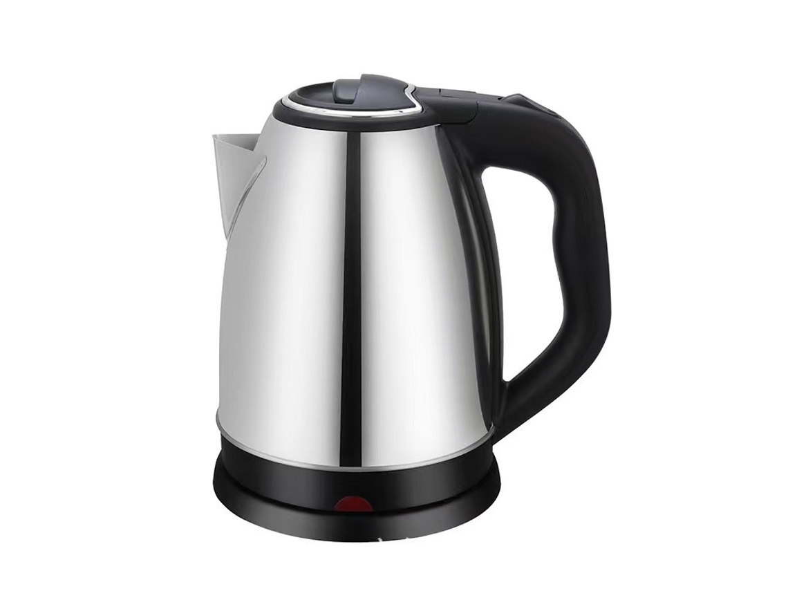 Hervidor eléctrico de acero inoxidable de 2 l, apagado automático, 1500 W de potencia