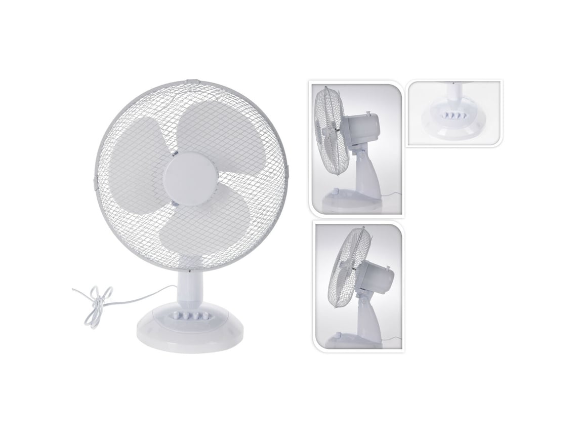 Ventilador de Mesa EXCELLENT ELECTRICS EL9000160 Branco