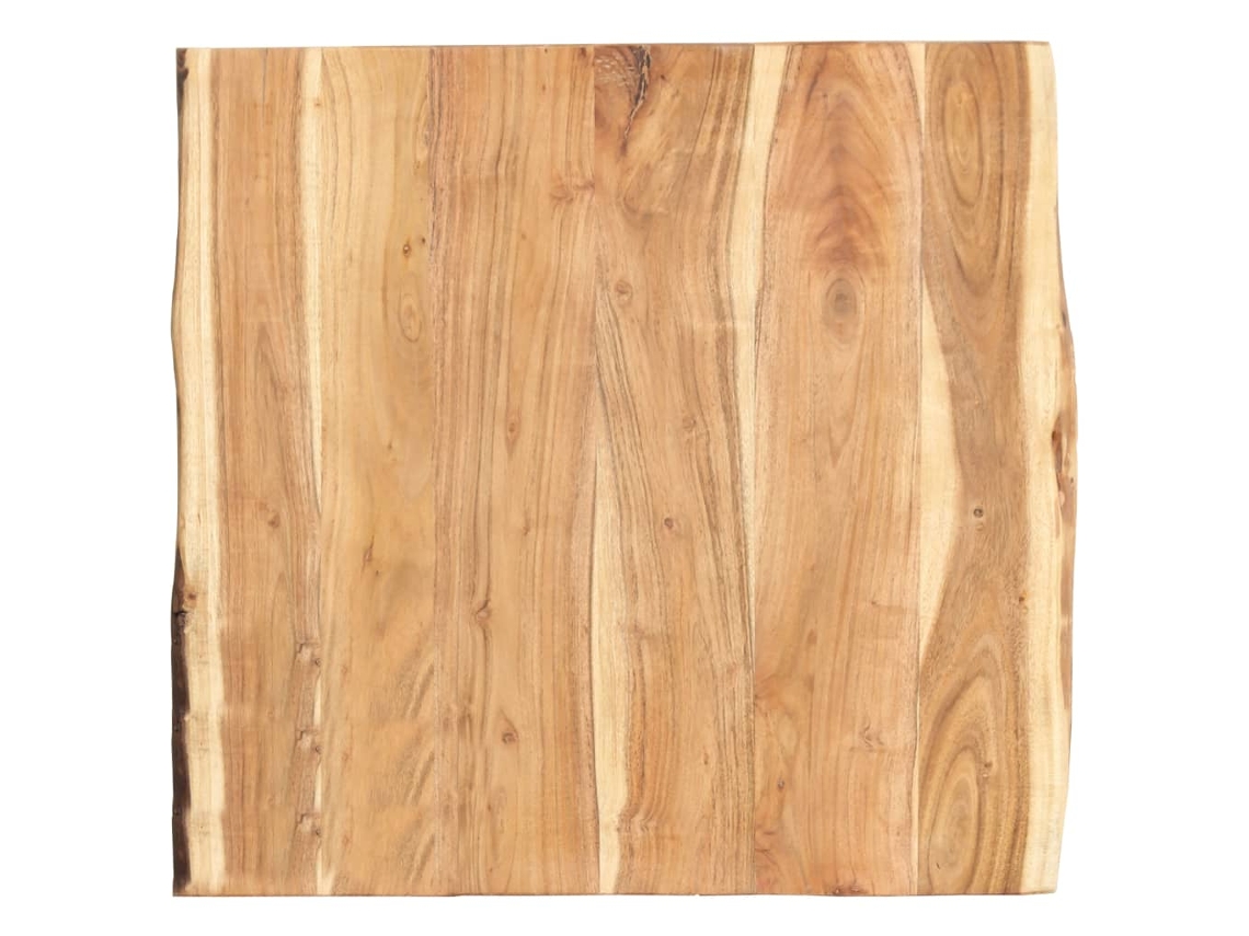 Superficie para mesa de cocina VIDAXL Marrón Madera de acacia (58 x 60 x 3.8 cm)