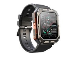 Reloj inteligente resistente para hombre, con monitor de actividad física militar y función de bicicleta eléctrica (contesta y realiza llamadas)