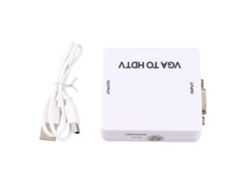 Conversor Mini Vga Para Hd Multimedia Interface 1080p Adaptador Vga2hd Para Pc Laptop Dvd Tv Projetor