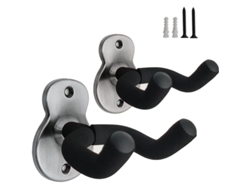 2026-soporte De Pared Para Guitarra, Colgador De Metal (2 Unidades) Con Esponja Protectora, Ezp