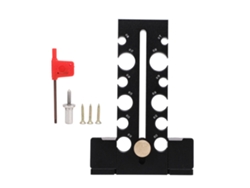 Kit De Herramientas Auxiliares Para Fabricar Espigas De Madera Con 12 Orificios Ajustables Para Taladro Eléctrico.