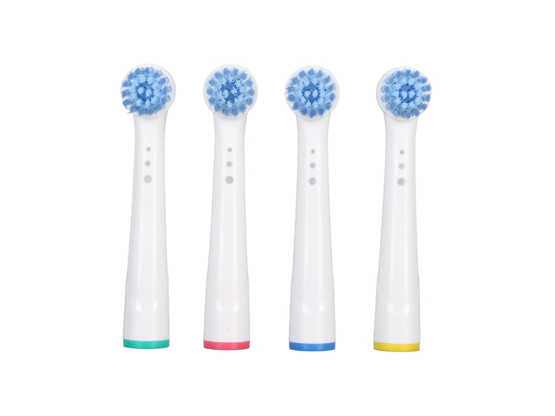 4 Cabezales De Repuesto Para Cepillo De Dientes Eléctrico Sensitive Para Braun D12 D10