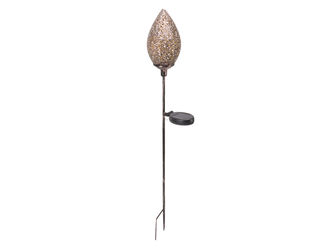 Rebe-luz Solar Jardín Ip44 Impermeable Lámpara De Paisaje Insertable En El Suelo Para Camino Decorativa Exquisita