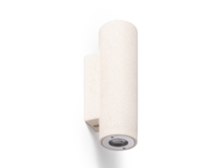 Aplique de Exterior Iluminación Cemento Doble Cara Banjar Beige LEDKIA