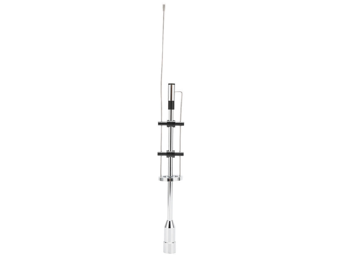 Antena De Doble Banda Cbc-435 Para Radio Móvil Pl-259 De Alta Ganancia, De Acero Inoxidable.