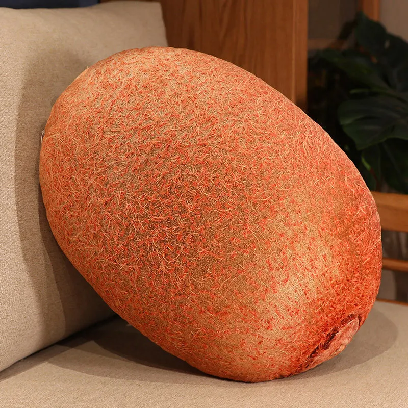 Almohada Para Adultos (kiwi, 40 Cm), Cojín, Cojín De Asiento, Cojín De Respaldo, Serie De Frutas Sintéticas.