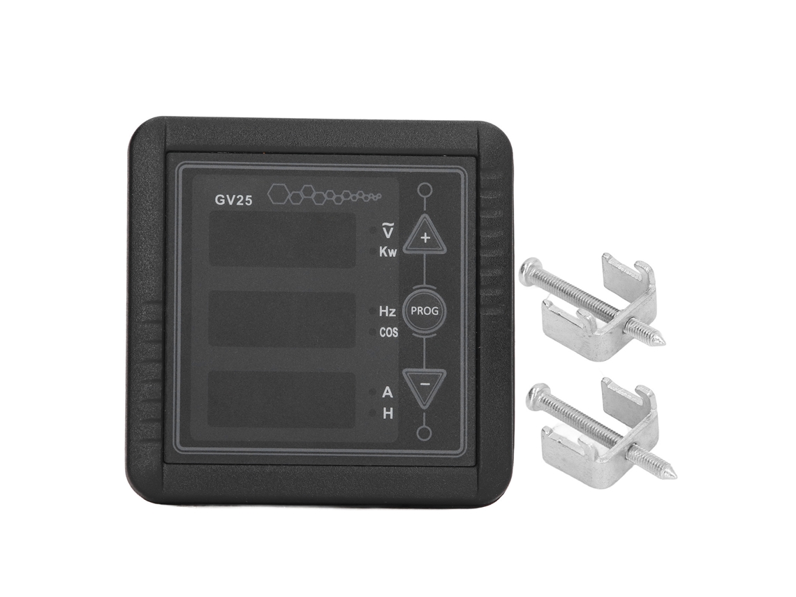 Medidor Digital Para Probador De Panel De Generador Diésel: Voltaje, Corriente, Frecuencia, Potencia, Tiempo, 85-265 V.