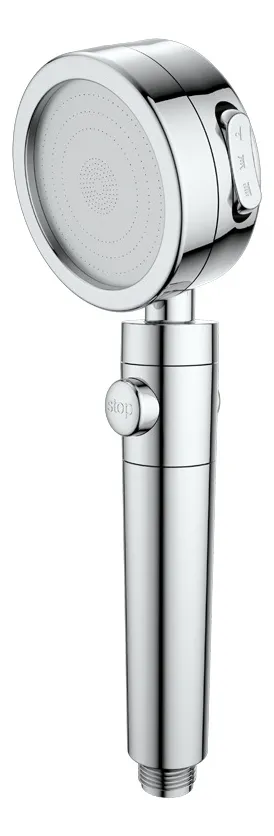 Ducha transparente Third Gear Waterstop 19 en 1 con filtros Slowmoose