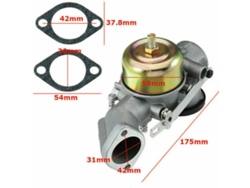Carburetor With Gasket For Briggs & Stratton 491026 281707 490499 281702