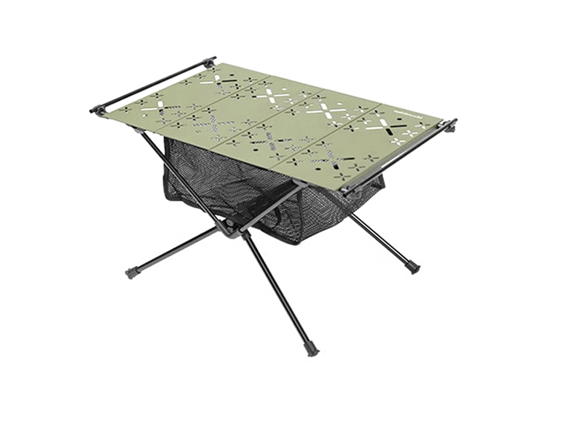 Mesa De Camping Plegable De Aluminio, Ligera Y Portátil, Ideal Para Picnics Y Barbacoas, Con Bolsa De Almacenamiento.