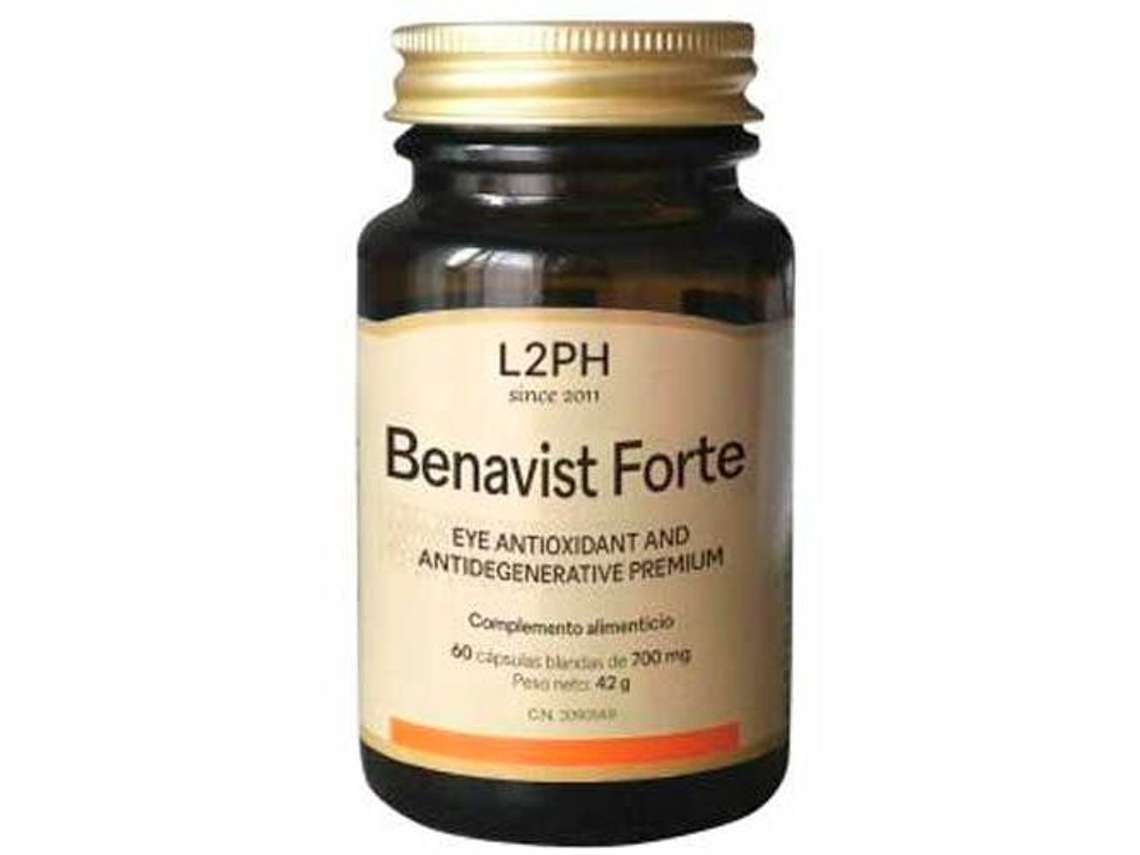 Benavist Forte Antioxidante Ojos 60 Cápsulas L2PHARMA