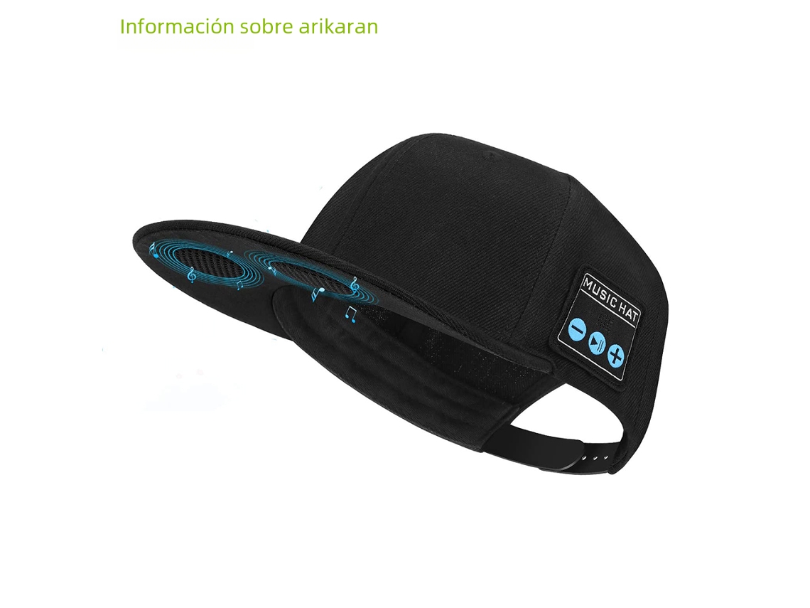 Gorra MDUG con altavoz Bluetooth integrado