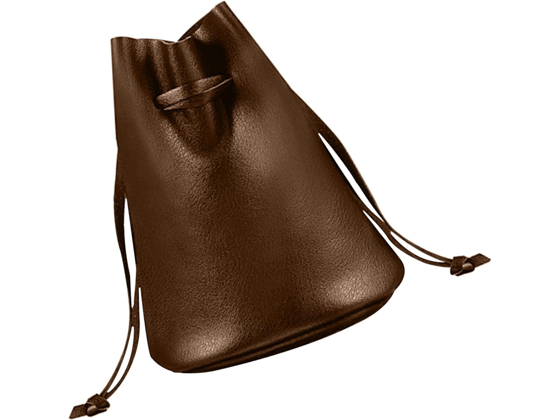 Bolsas Cordón Transparentes Dulces Pequeñas Regalos Negras Cuero Sintético Hombres Mujeres Dados Piedras