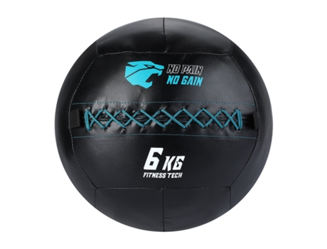 Wall Ball FITNESS TECH Negro 6Kg