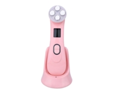 Dispositivo de belleza de mesoterapia de iones Rf 5 en 1, terapia de luz Led, eliminador de arrugas, reafirmante, antienvejecimiento, Rosa YEMAESRE