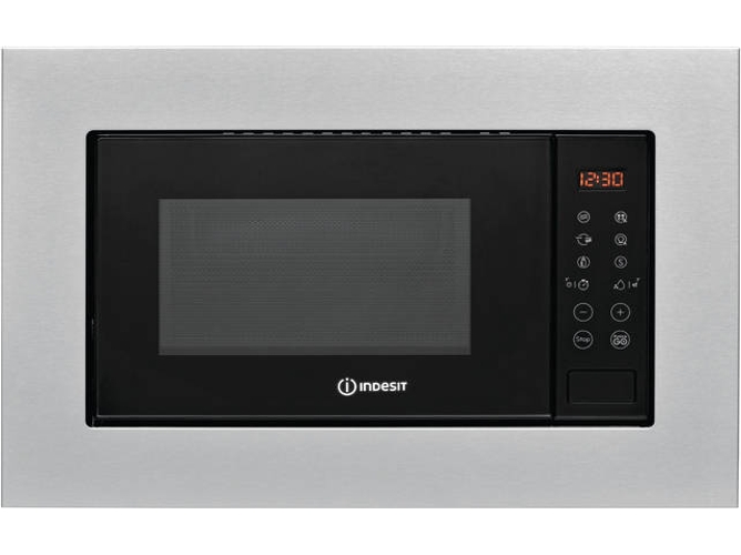 Microondas Integrable INDESIT MWI 120GX (20 L - Con Grill - Inox)