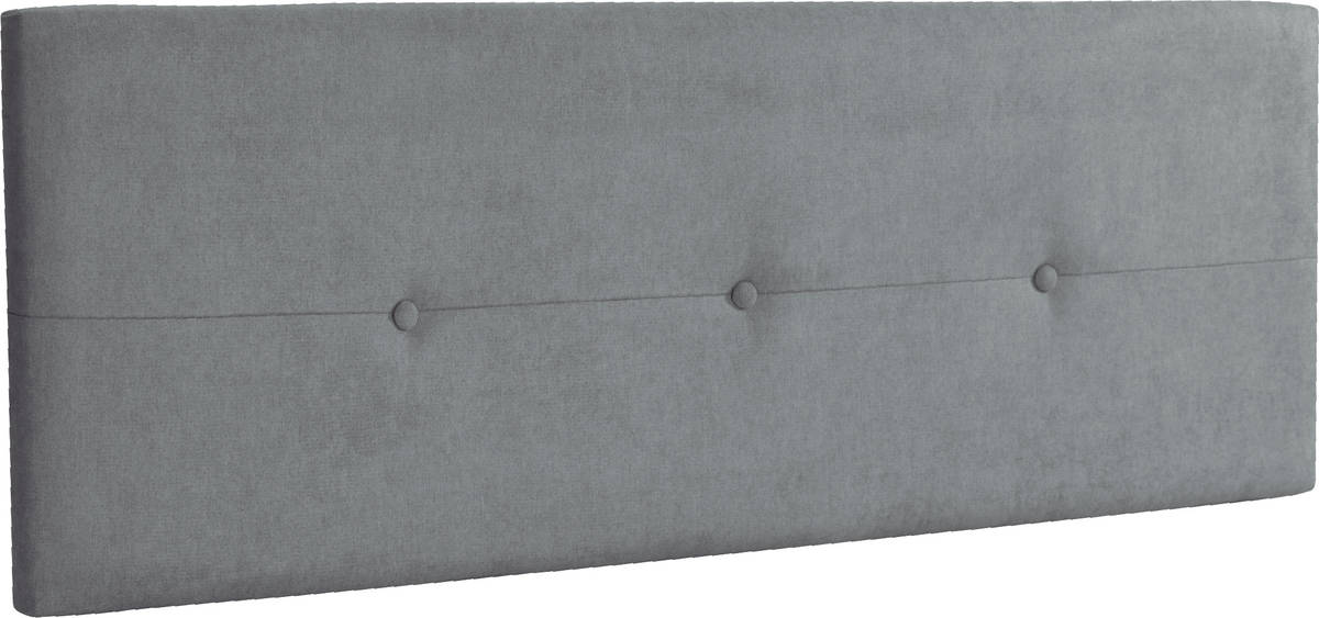 Cabecero DHOME Tapizado (Gris - Tela - 150 x 5 x 50 cm)