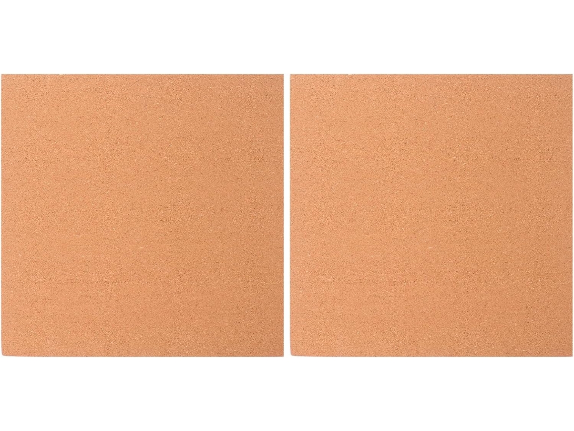 Juego De 2 Pizarras De Corcho Autoadhesivas De 30x30 Cm.