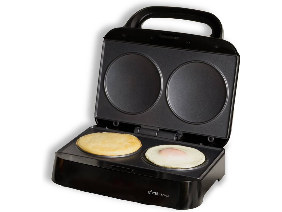 Máquina de Pancakes UFESA KENYA (750 W - Negro)  