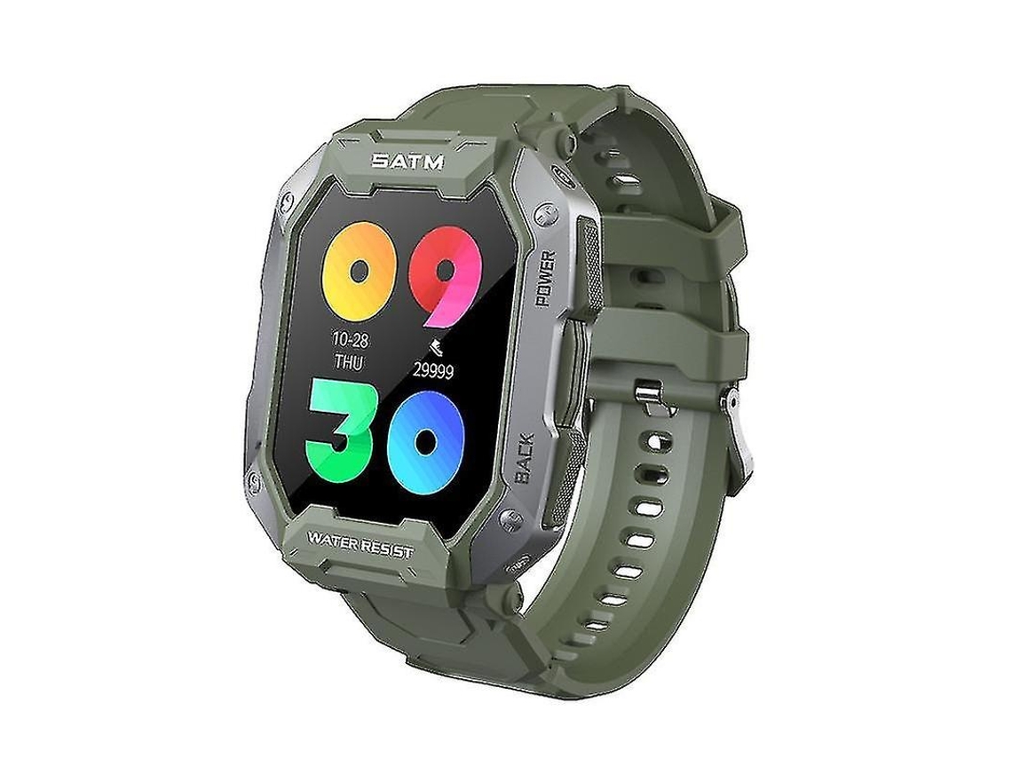 Reloj inteligente militar para actividades al aire libre, resistente al agua hasta 5 ATM, reloj táctico para hombre Ly Ebike