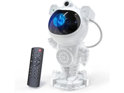 Máquina de ruido blanco de astronauta Skyroku, reproductor portátil de canciones de cuna, 8 canciones, 3 luces nocturnas espaciales para bebés B Bestvite