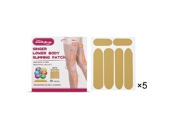 Parche calmante para piernas con jengibre