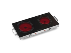Placa Portátil CHEF 2 Quemadores 2800W Kcppv2800