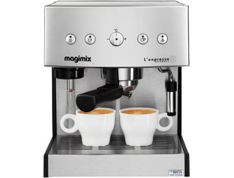 Cafetera MAGIMIX Expresso Automatic (19 bar - Café Molido y monodosis)