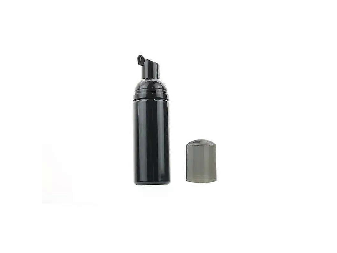 Botella de espuma de plástico negra con bomba, envase cosmético vacío rellenable para jabón limpiador, champú y espuma, Rosewell