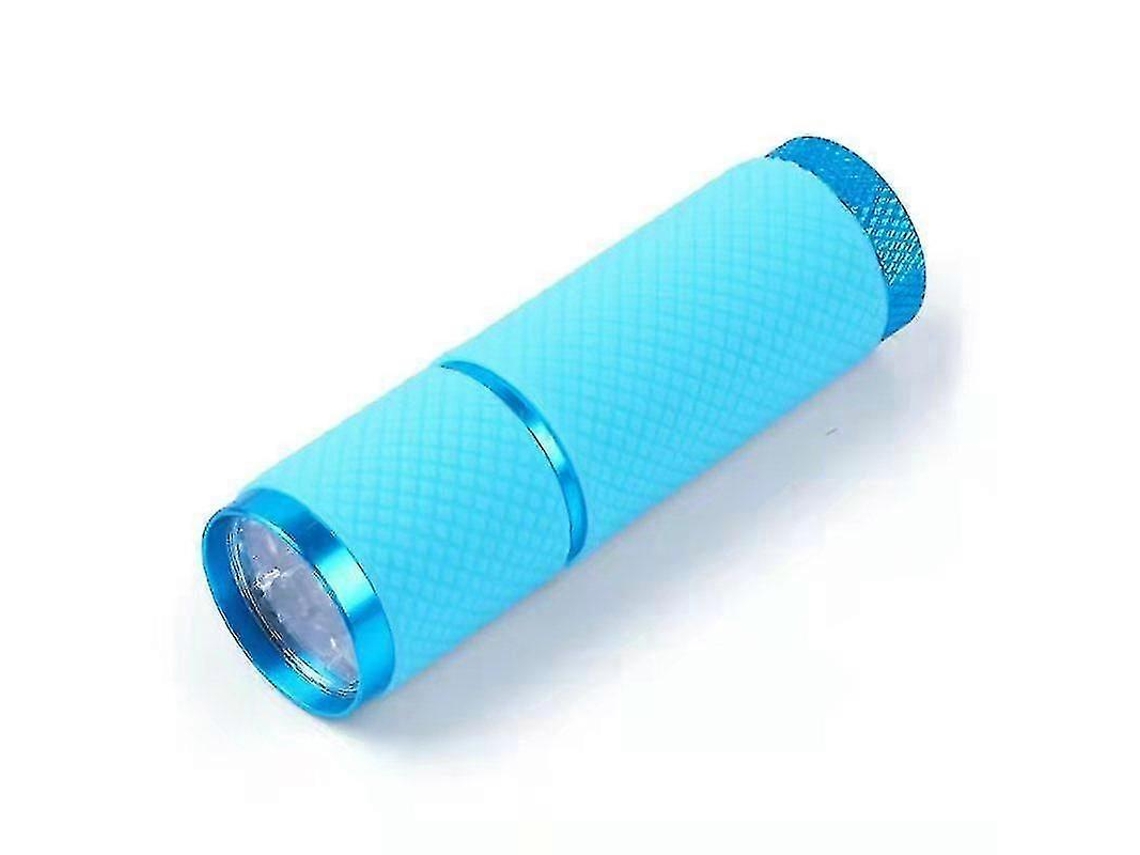 Mini lámpara UV LED portátil para uñas de gel, lámpara de fototerapia para uñas estilo linterna doméstica Ly Ebike