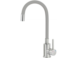 Grifo de cocina con caño curvo