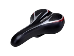 Sillín De Bicicleta Ancho 25 X 19 Cm Con Muelles, Ideal Para Bicicletas Urbanas Y Btt