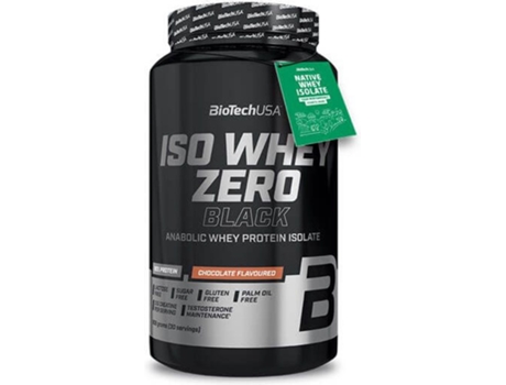 Proteína BIOTECH USA Biotechusa Iso Zero Black (908 Gr - Polvo)