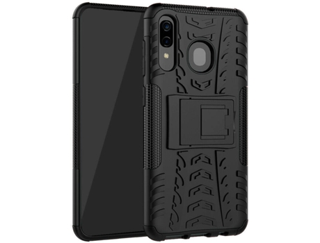 Carcasa Samsung Galaxy A20 Multi4you Anti-Choque Resistente Negro