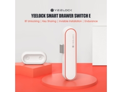 Cerradura Inteligente Para Cajones Yeelock, Sin Llave, Con Aplicación Bluetooth, Antirrobo Y Cerradura De Seguridad Infantil Oculta.