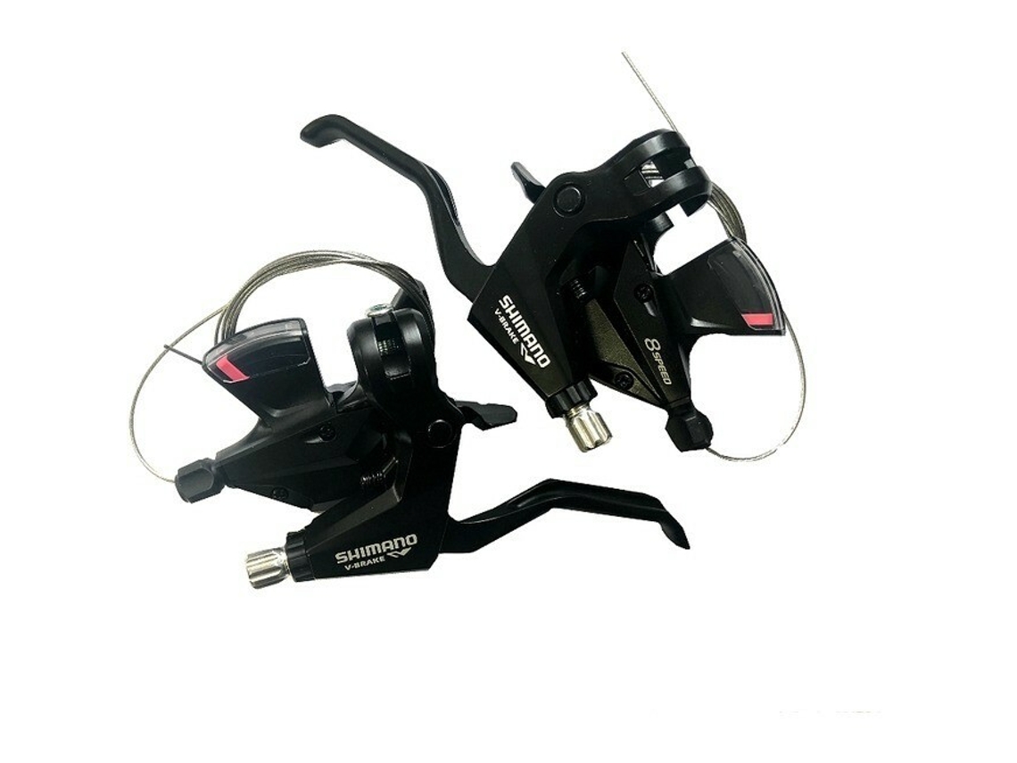 Conjunto de palanca de cambio y freno (para manillar plano) SHIMANO ST-M310-8R2