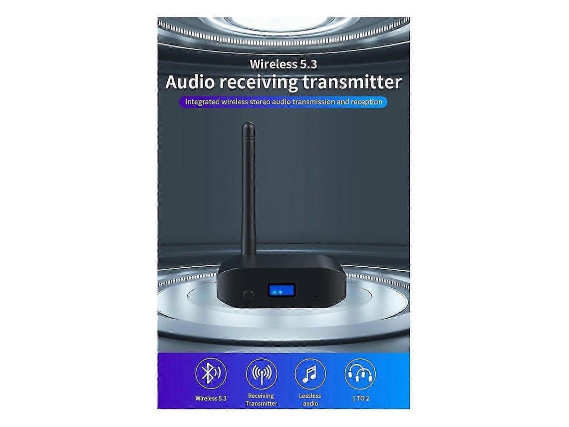 Adaptador transmisor y receptor Rosewell 2 en 1 Qualcomm Bluetooth 5.3