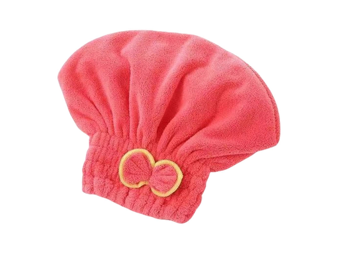 Toalla de baño de alta absorción para el cabello, secado rápido, corales, terciopelo con lazo, amarillo Rosewell
