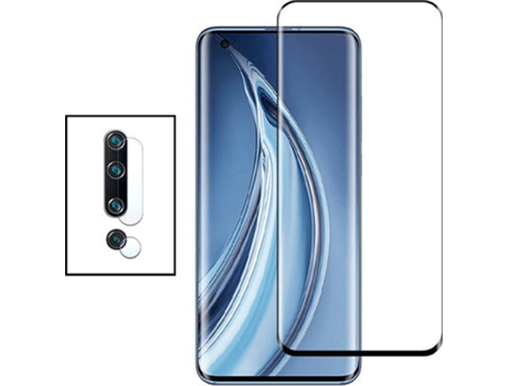 Kit Protector de Cámara Trasera Xiaomi Mi 10 Pro 5G PHONECARE y Cristal Templado 5D Full Cover