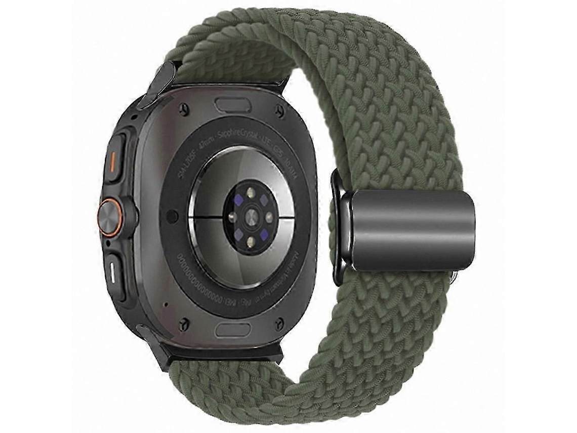 Pulseira Trançada Tipo W Para Smartwatch De 47 Mm Com Fecho Magnético.