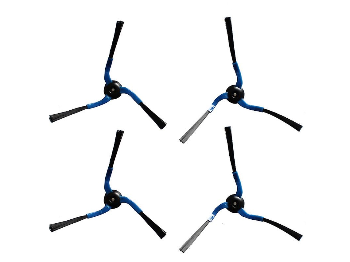 Kit de 2 pares de escovas laterais substitui peça para samsung navibot sr8751