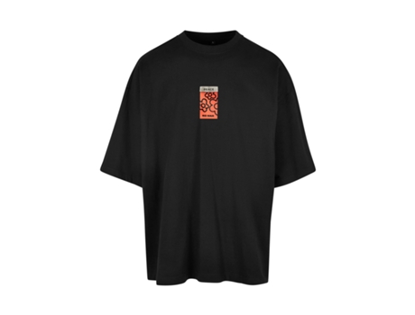 Camiseta para Unisexo MISTER TEE (2XL - Algodón - Negro)