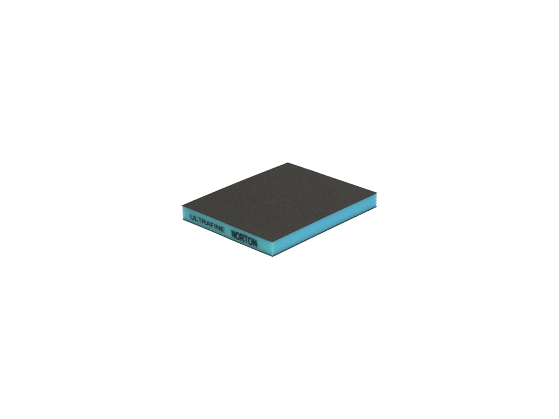 Esponja de lijado de doble cara ultrafina Norton 120x98x12 mm