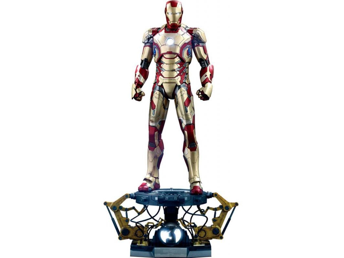 Hot Toys IRON MAN 3 IRON MAN Mark Xlii Deluxe Figura de acción escala 1:4