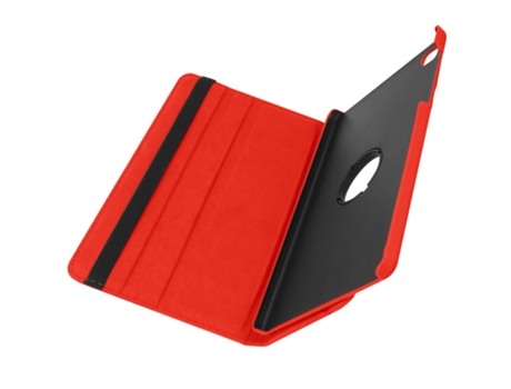 Funda Samsung Tab A7 Lite Cierre Soporte Giratorio 360º Retrato / Paisaje Rojo AVIZAR
